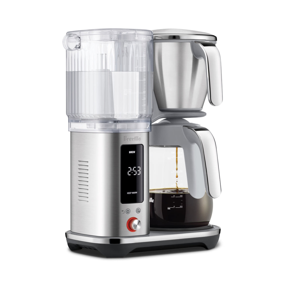 Breville the Luxe Brewer — drip coffee brewer, glass carafe