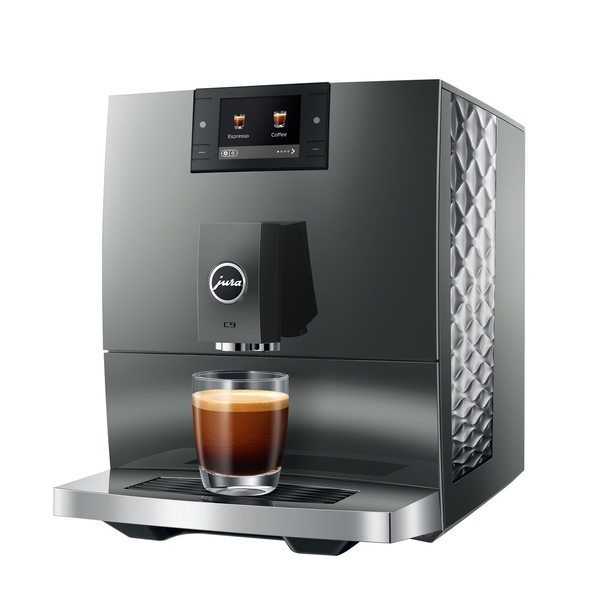 JURA C9 — super-automatic espresso machine with milk drinks